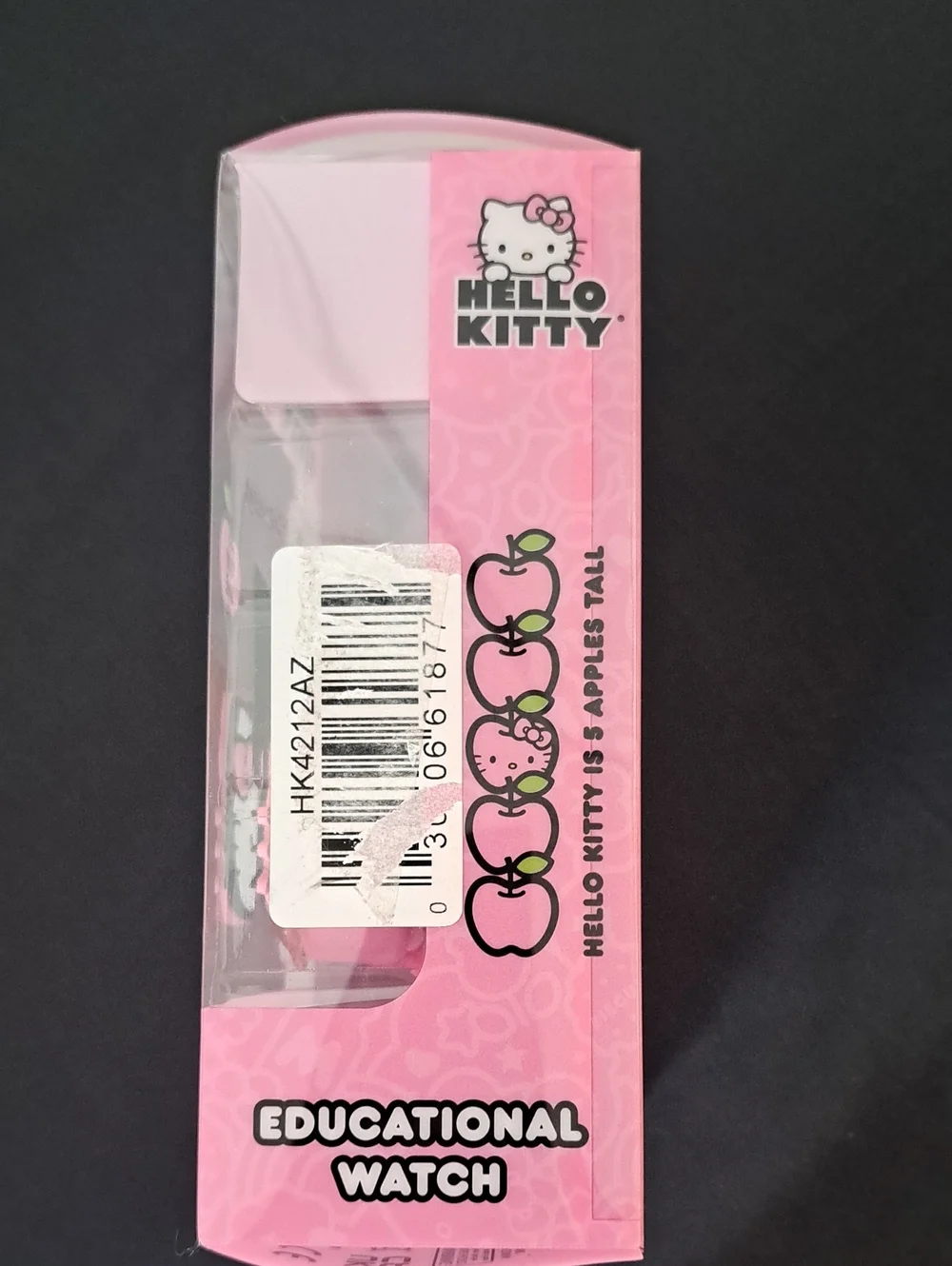Hello Kitty Pink Kids Educational Watch with Character Face